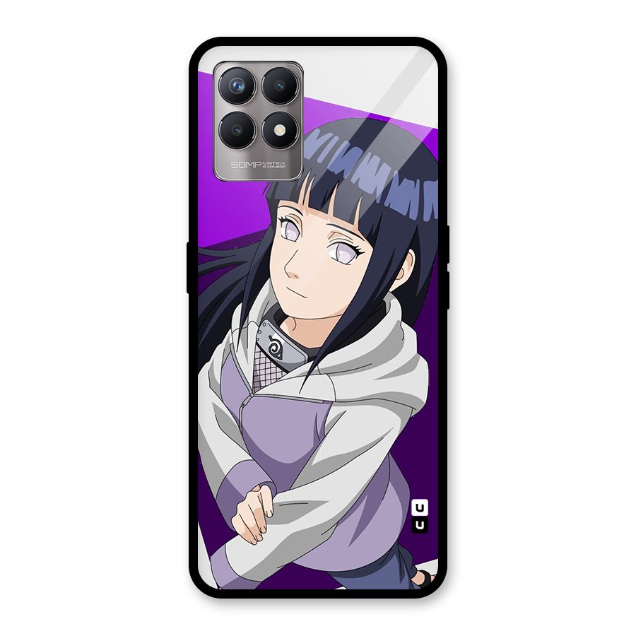 Hinata Looksup Glass Back Case for Realme Narzo 50