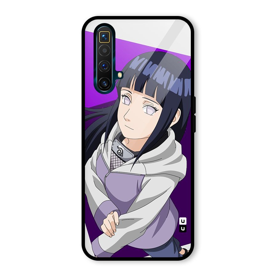 Hinata Looksup Glass Back Case for Realme X3