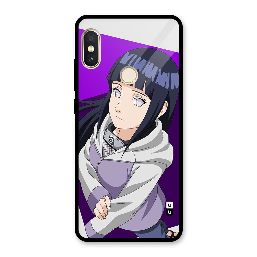 Hinata Looksup Glass Back Case for Redmi Note 5 Pro