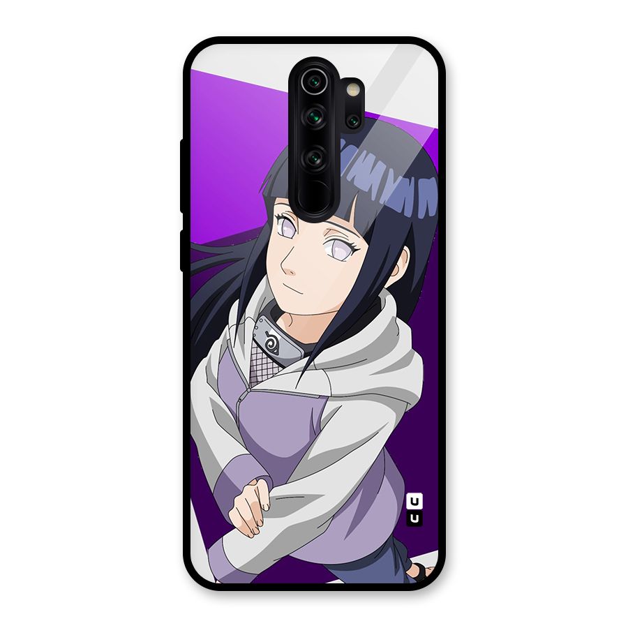 Hinata Looksup Glass Back Case for Redmi Note 8 Pro