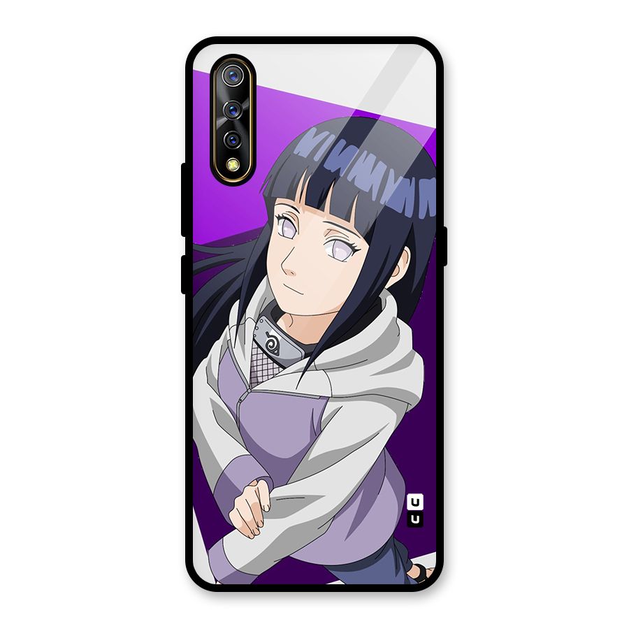 Hinata Looksup Glass Back Case for Vivo S1