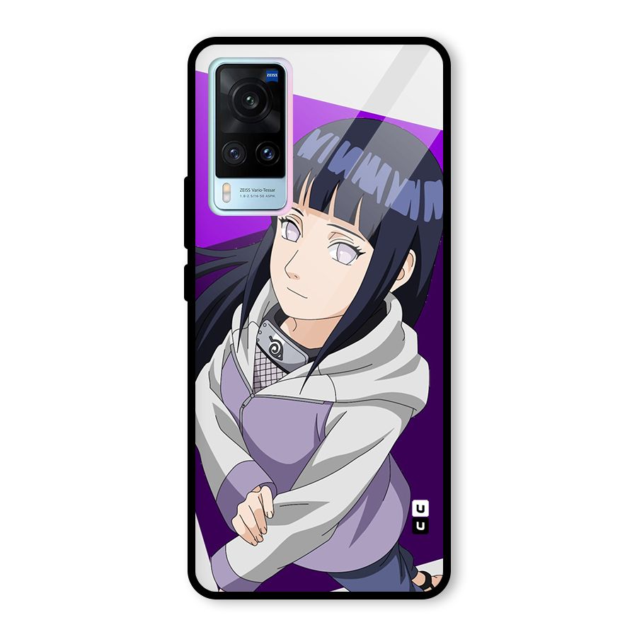 Hinata Looksup Glass Back Case for Vivo X60