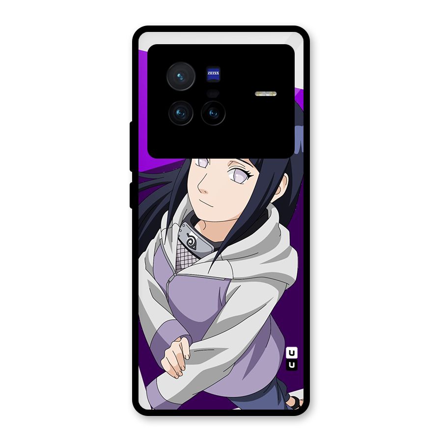Hinata Looksup Glass Back Case for Vivo X80