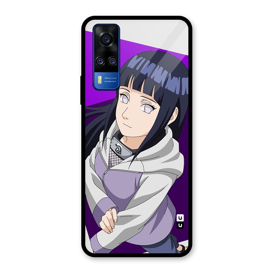 Hinata Looksup Glass Back Case for Vivo Y31