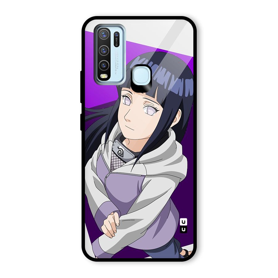 Hinata Looksup Glass Back Case for Vivo Y50