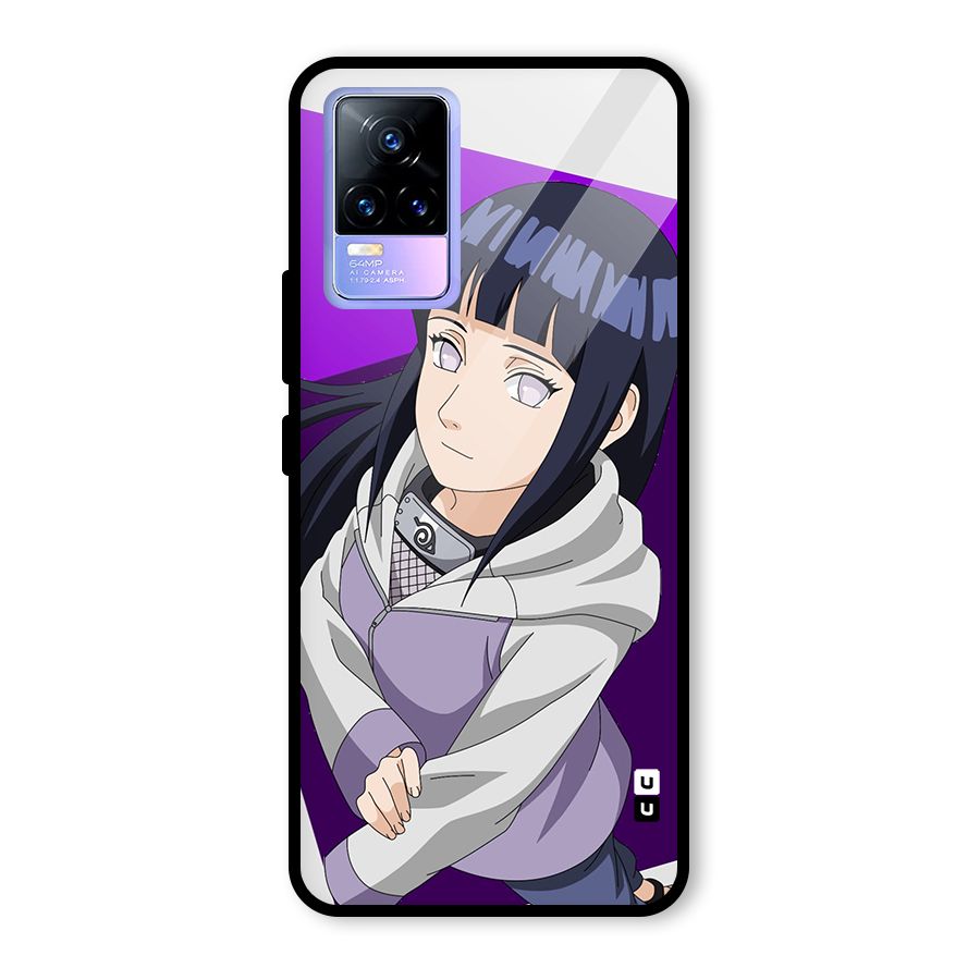 Hinata Looksup Glass Back Case for Vivo Y73