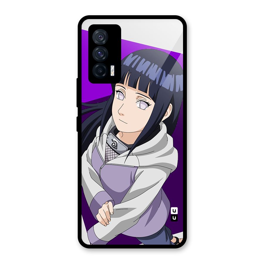 Hinata Looksup Glass Back Case for Vivo iQOO 7 5G