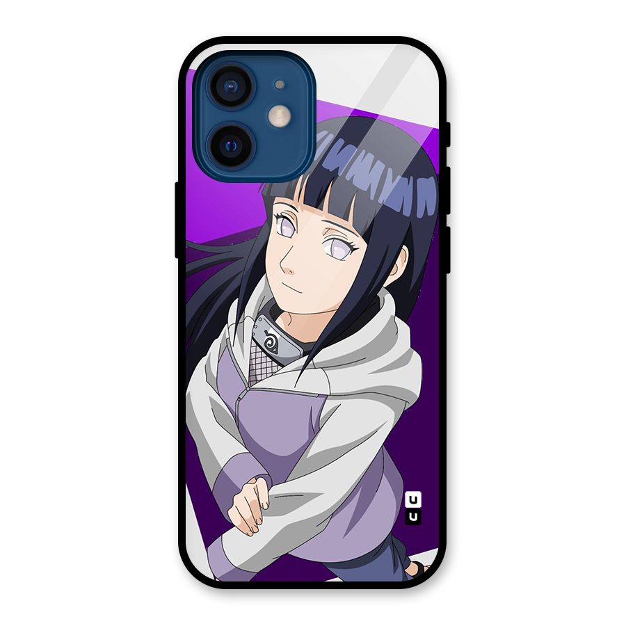 Hinata Looksup Glass Back Case for iPhone 12 Mini