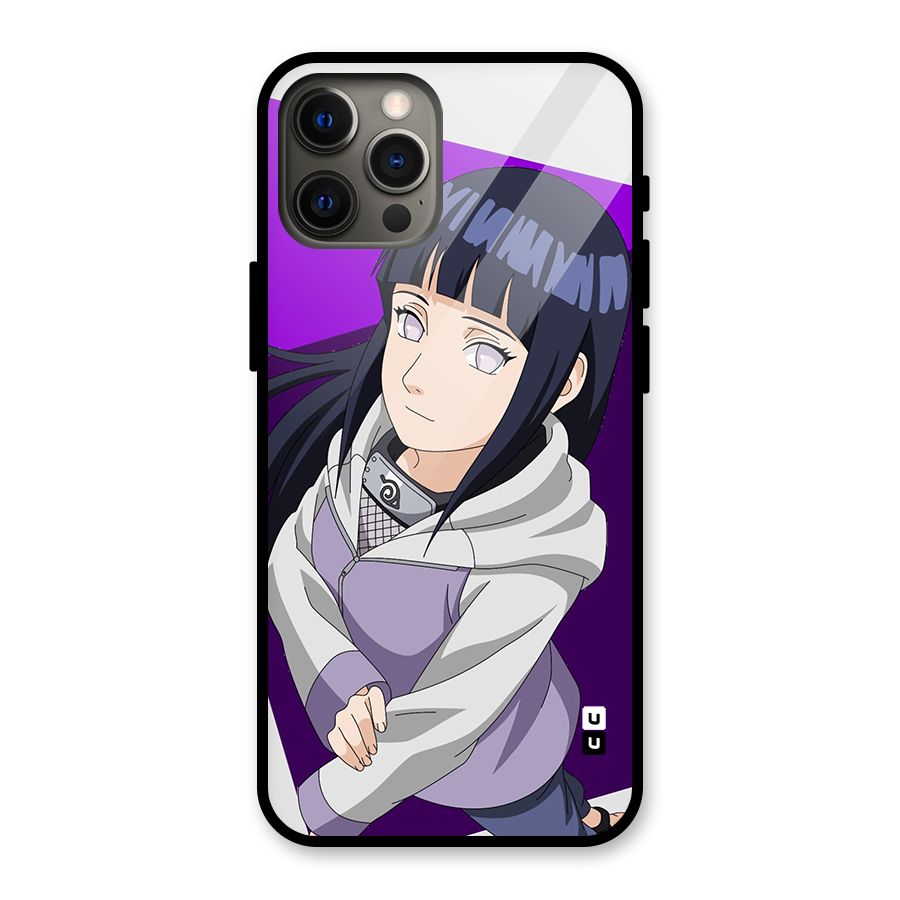 Hinata Looksup Glass Back Case for iPhone 12 Pro Max
