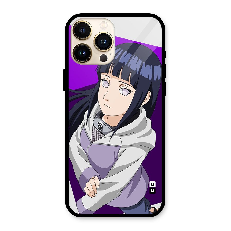Hinata Looksup Glass Back Case for iPhone 13 Pro Max