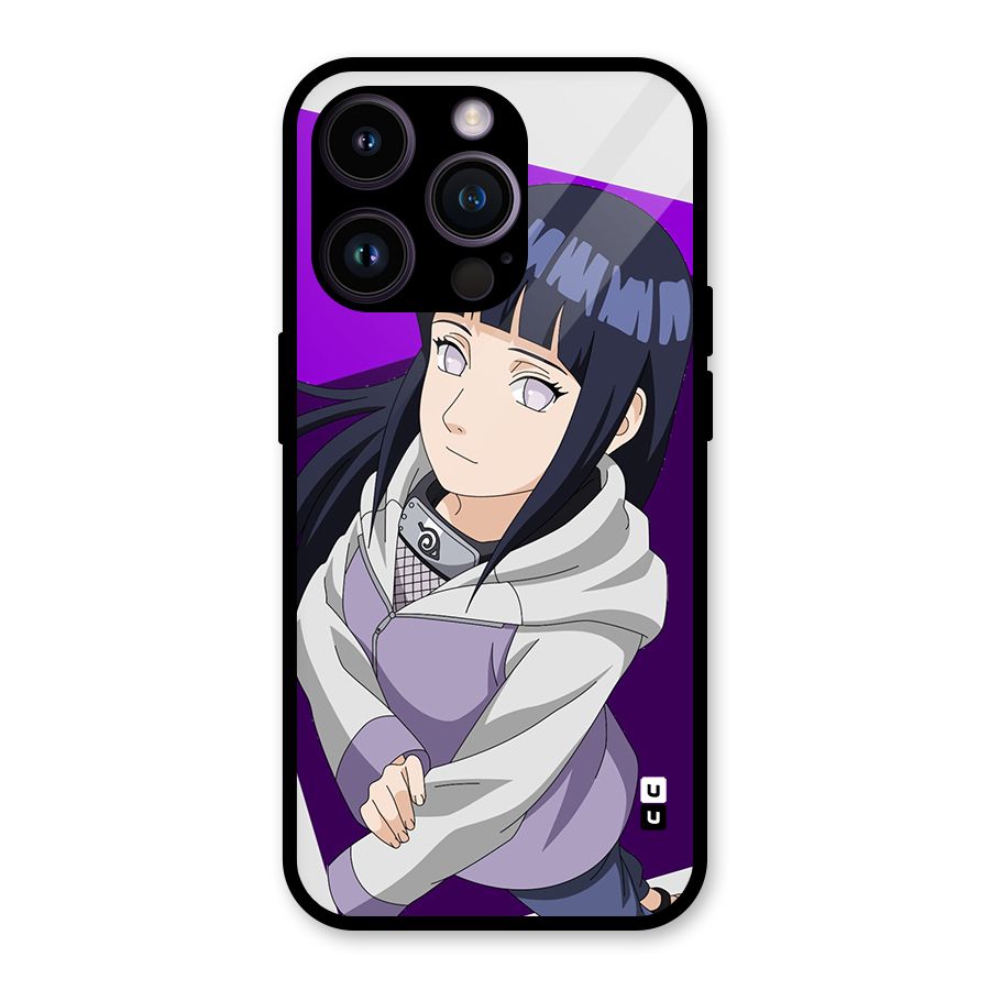 Hinata Looksup Glass Back Case for iPhone 14 Pro