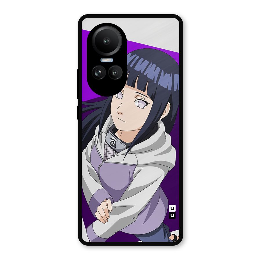 Hinata Looksup Metal Back Case for Oppo Reno10 Pro