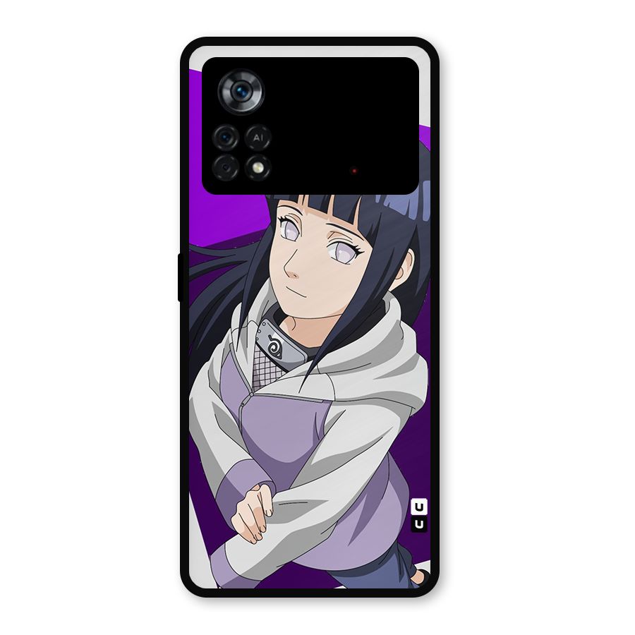 Hinata Looksup Metal Back Case for Poco X4 Pro 5G