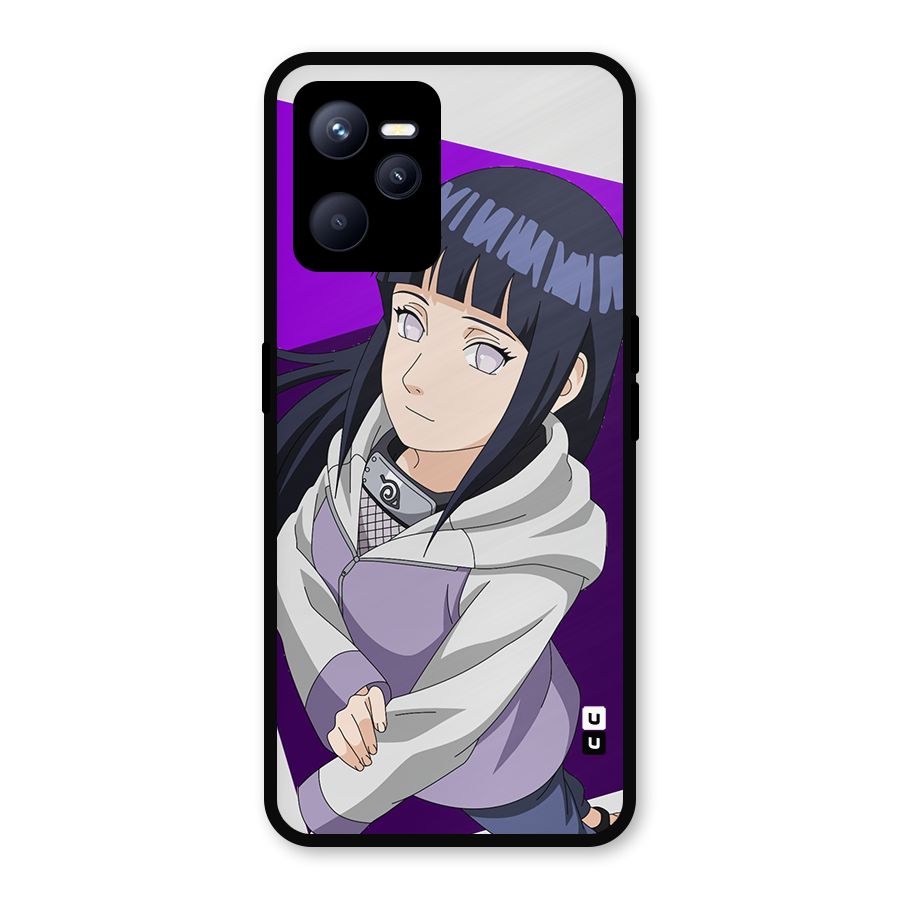 Hinata Looksup Metal Back Case for Realme C35