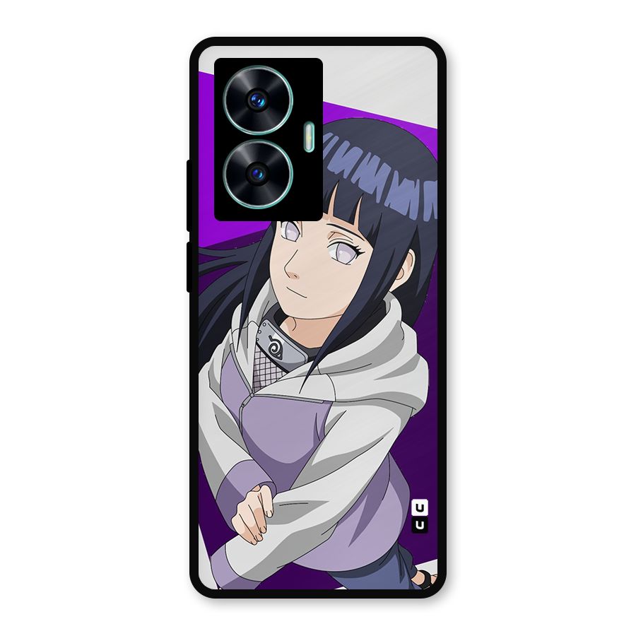 Hinata Looksup Metal Back Case for Realme Narzo N55