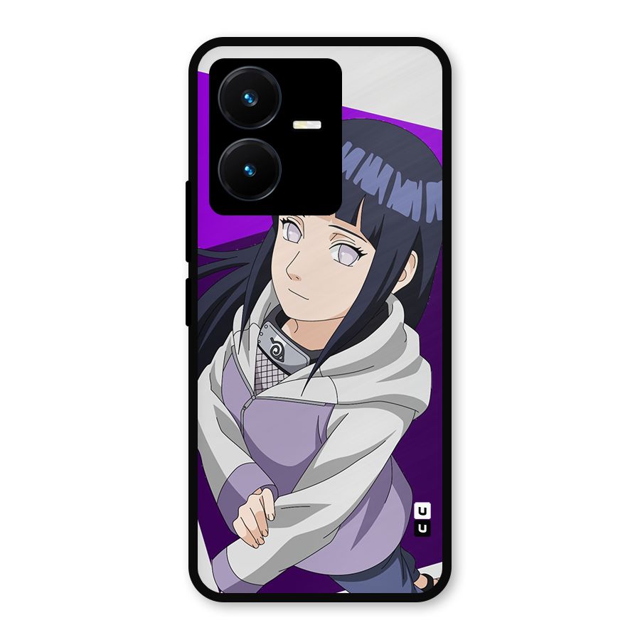 Hinata Looksup Metal Back Case for Vivo Y22