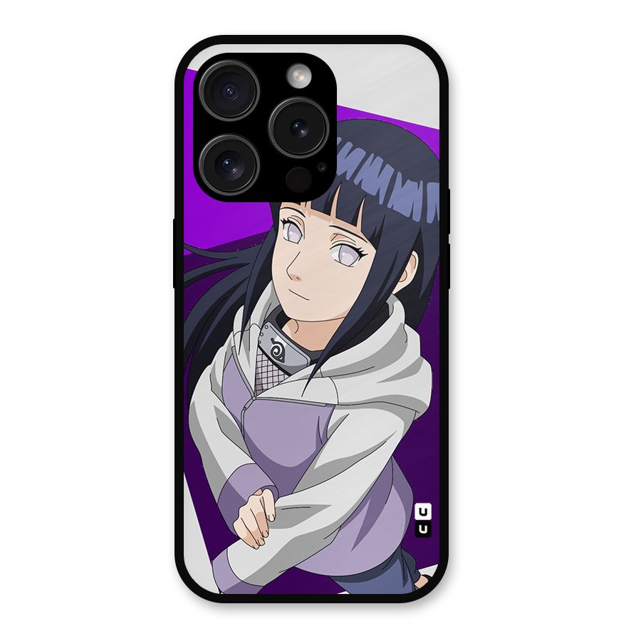 Hinata Looksup Metal Back Case for iPhone 15 Pro