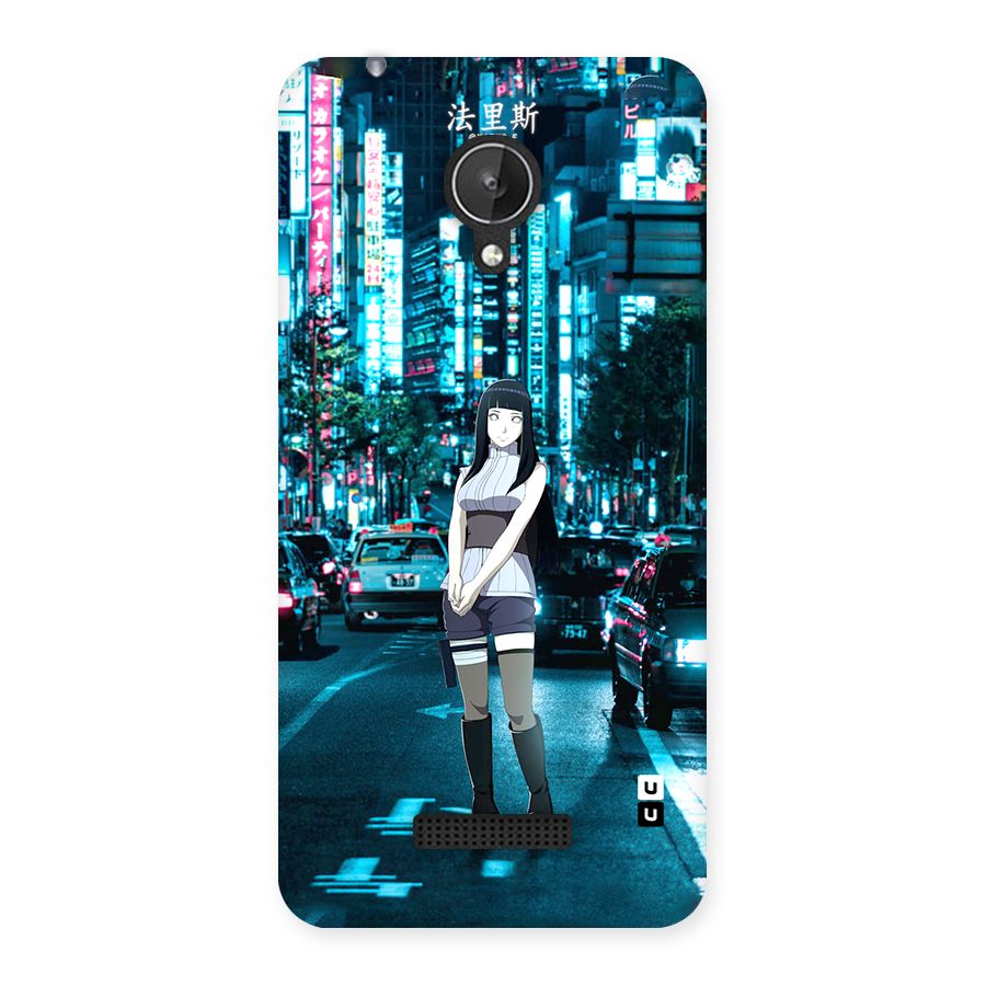 Hinata On Streets Back Case for Canvas Spark Q380