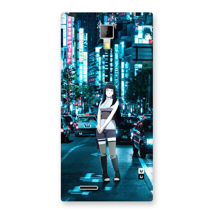 Hinata On Streets Back Case for Canvas Xpress A99