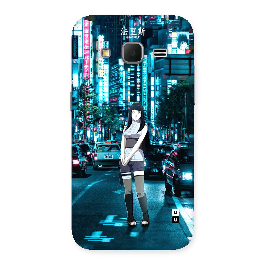 Hinata On Streets Back Case for Galaxy Core Prime