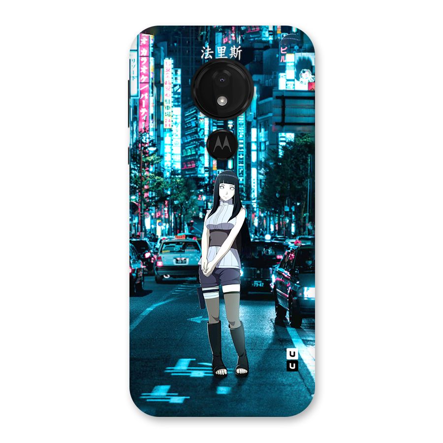 Hinata On Streets Back Case for Moto G7 Power