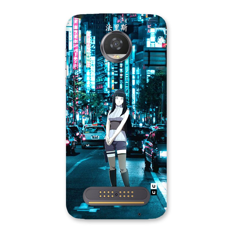 Hinata On Streets Back Case for Moto Z2 Play