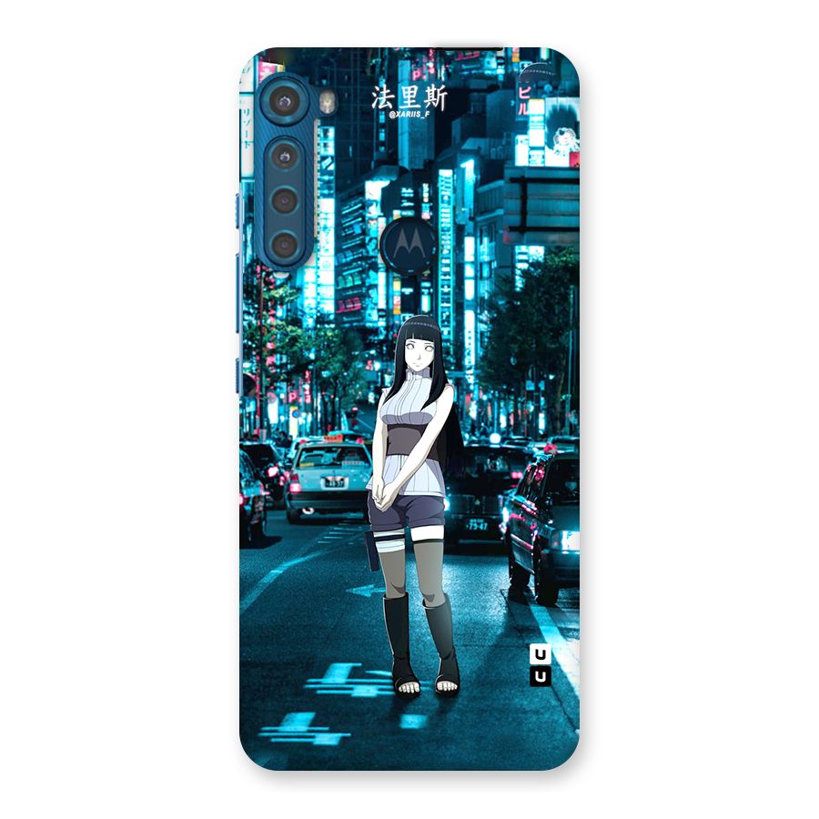 Hinata On Streets Back Case for Motorola One Fusion Plus