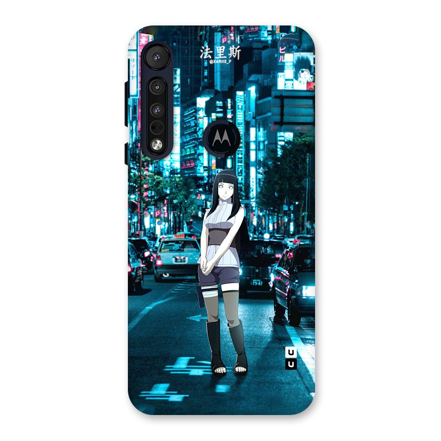 Hinata On Streets Back Case for Motorola One Macro
