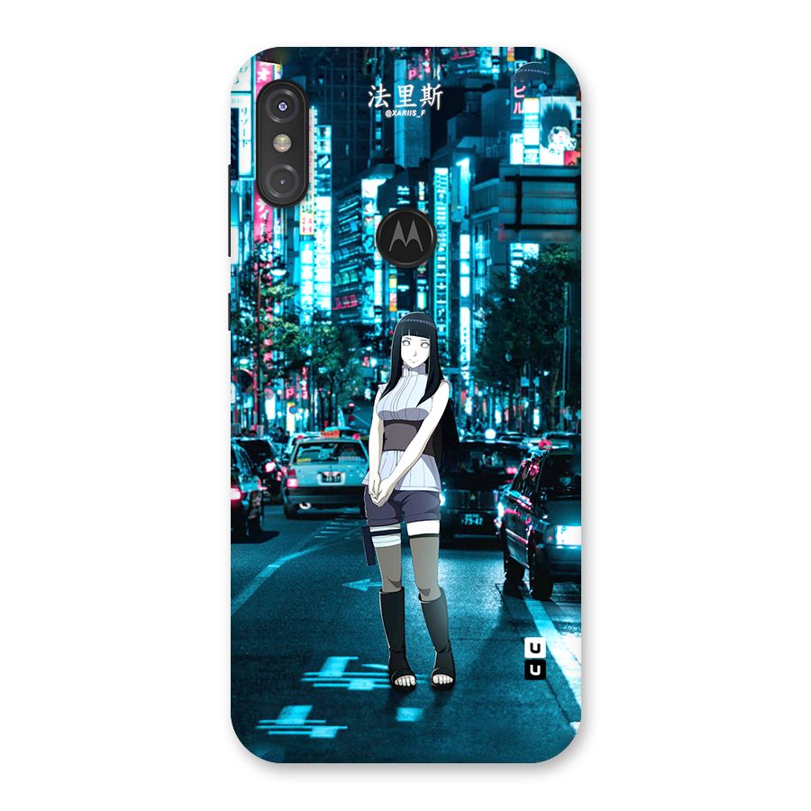 Hinata On Streets Back Case for Motorola One Power