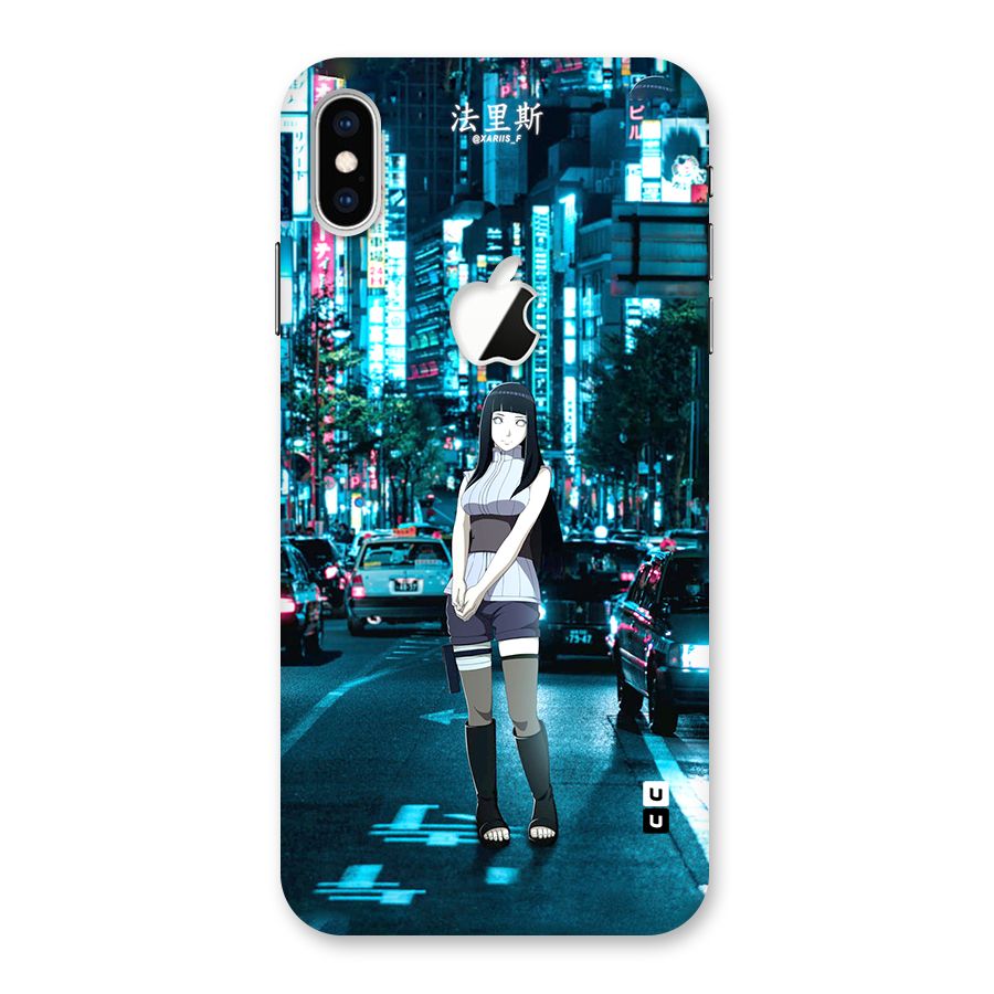 Hinata On Streets Back Case for iPhone XS Max Apple Cut