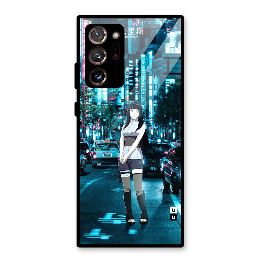 Hinata On Streets Glass Back Case for Galaxy Note 20 Ultra 5G