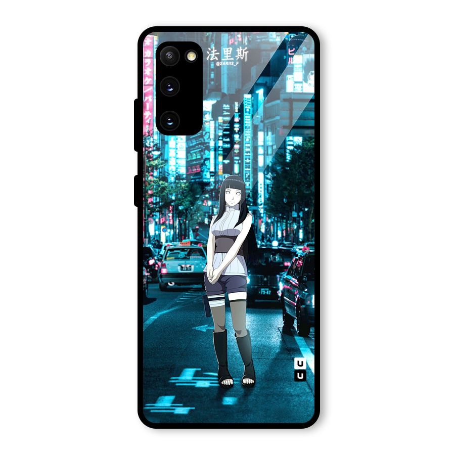 Hinata On Streets Glass Back Case for Galaxy S20 FE 5G