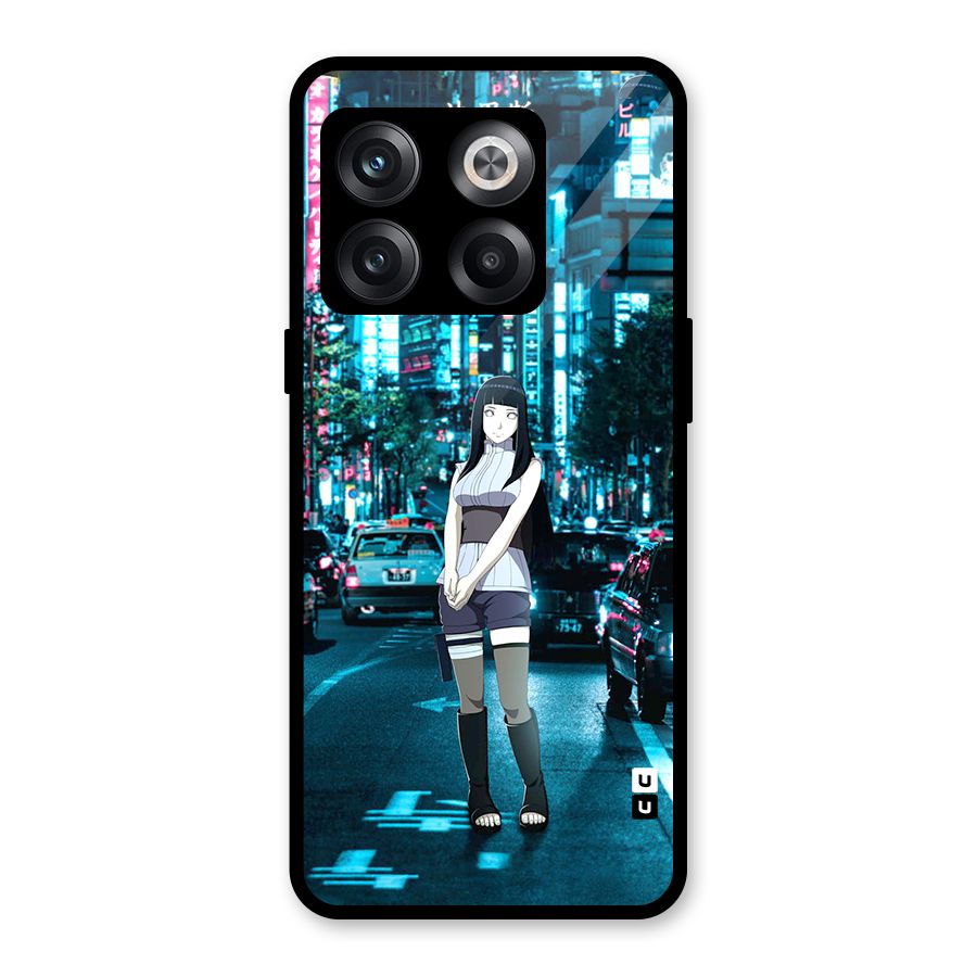Hinata On Streets Glass Back Case for OnePlus 10T