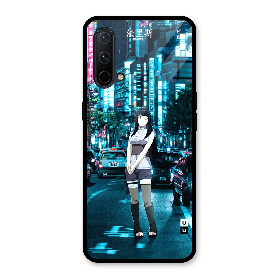 Hinata On Streets Glass Back Case for OnePlus Nord CE 5G