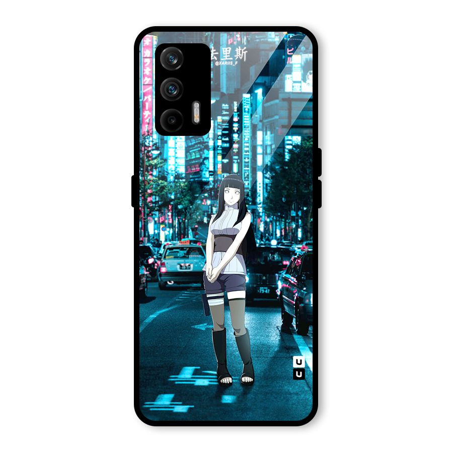 Hinata On Streets Glass Back Case for Realme GT 5G