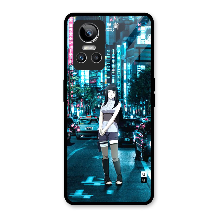 Hinata On Streets Glass Back Case for Realme GT Neo 3