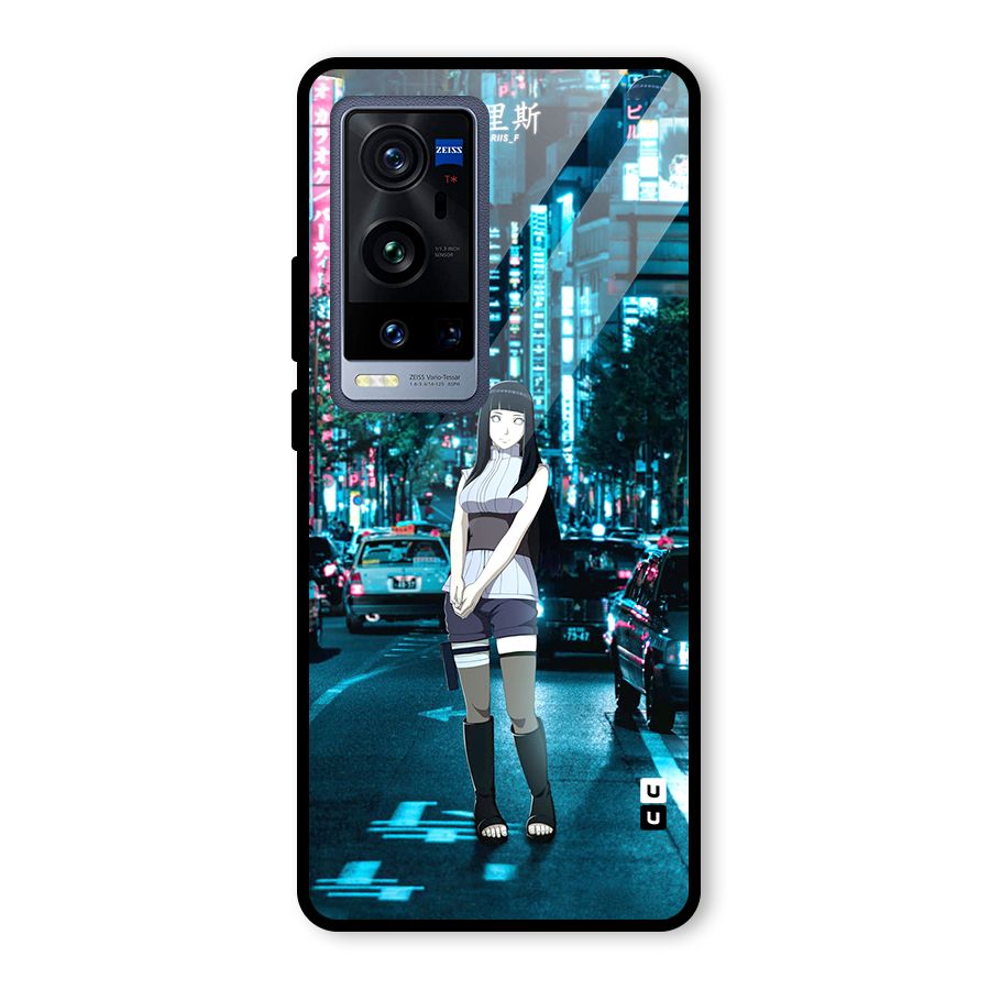 Hinata On Streets Glass Back Case for Vivo X60 Pro Plus