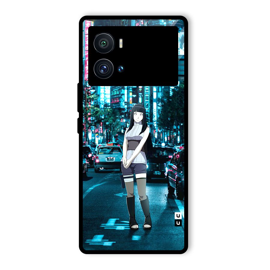 Hinata On Streets Glass Back Case for Vivo iQOO 9 Pro