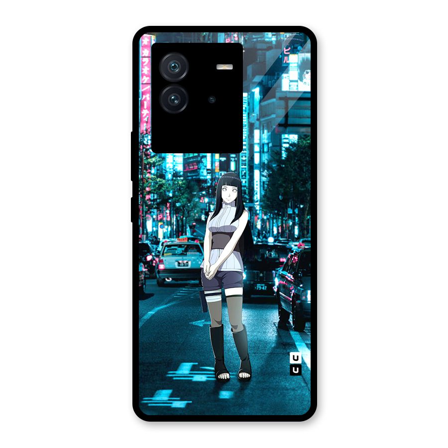 Hinata On Streets Glass Back Case for Vivo iQOO Neo 6 5G