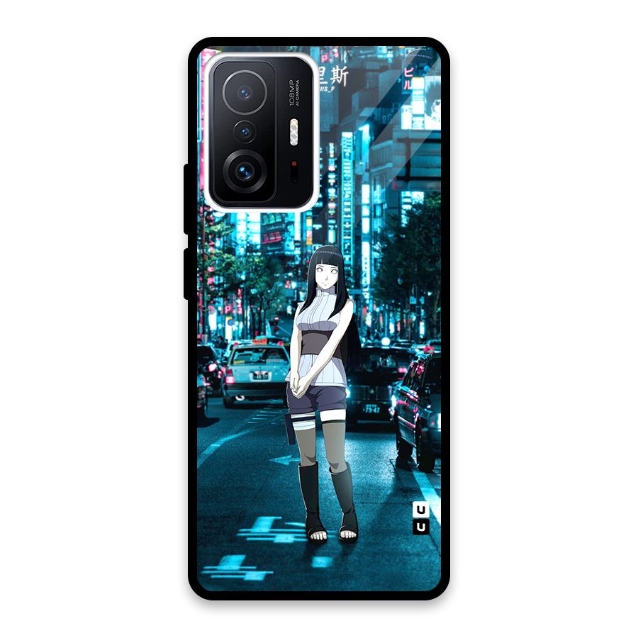 Hinata On Streets Glass Back Case for Xiaomi 11T Pro