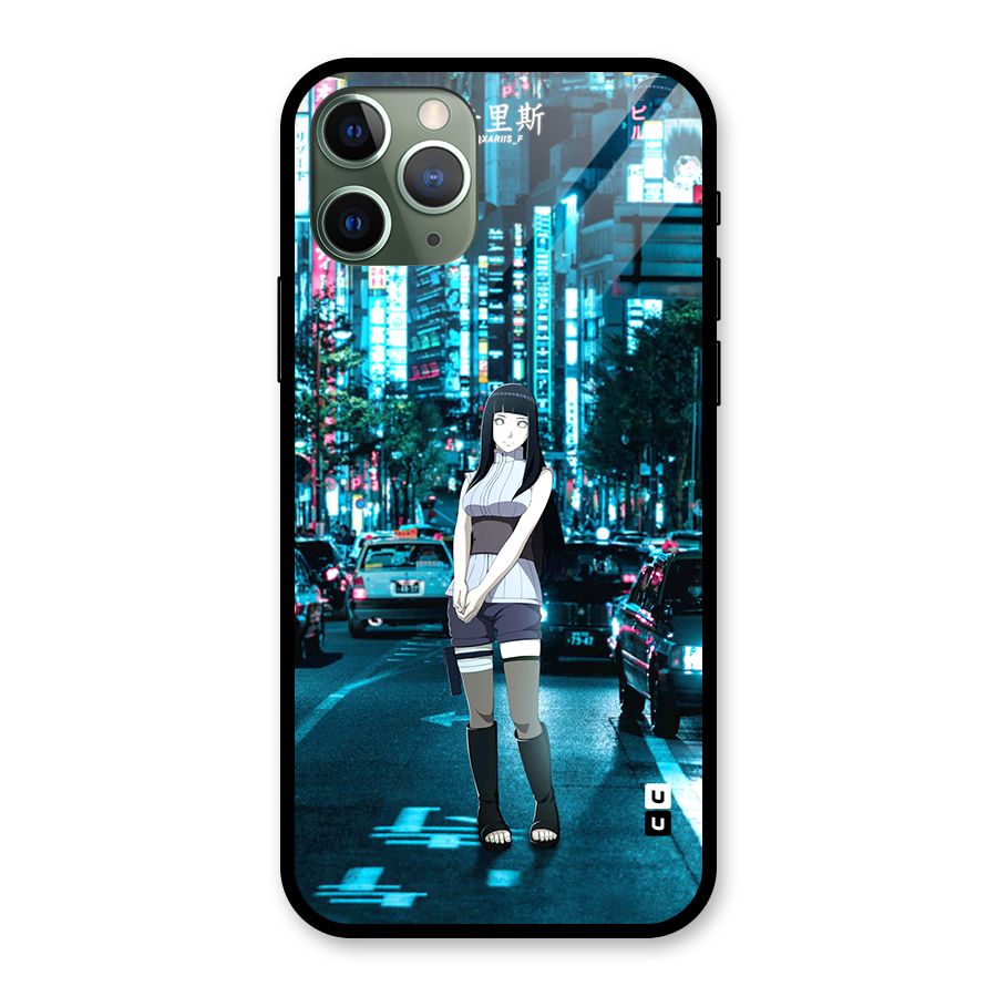 Hinata On Streets Glass Back Case for iPhone 11 Pro