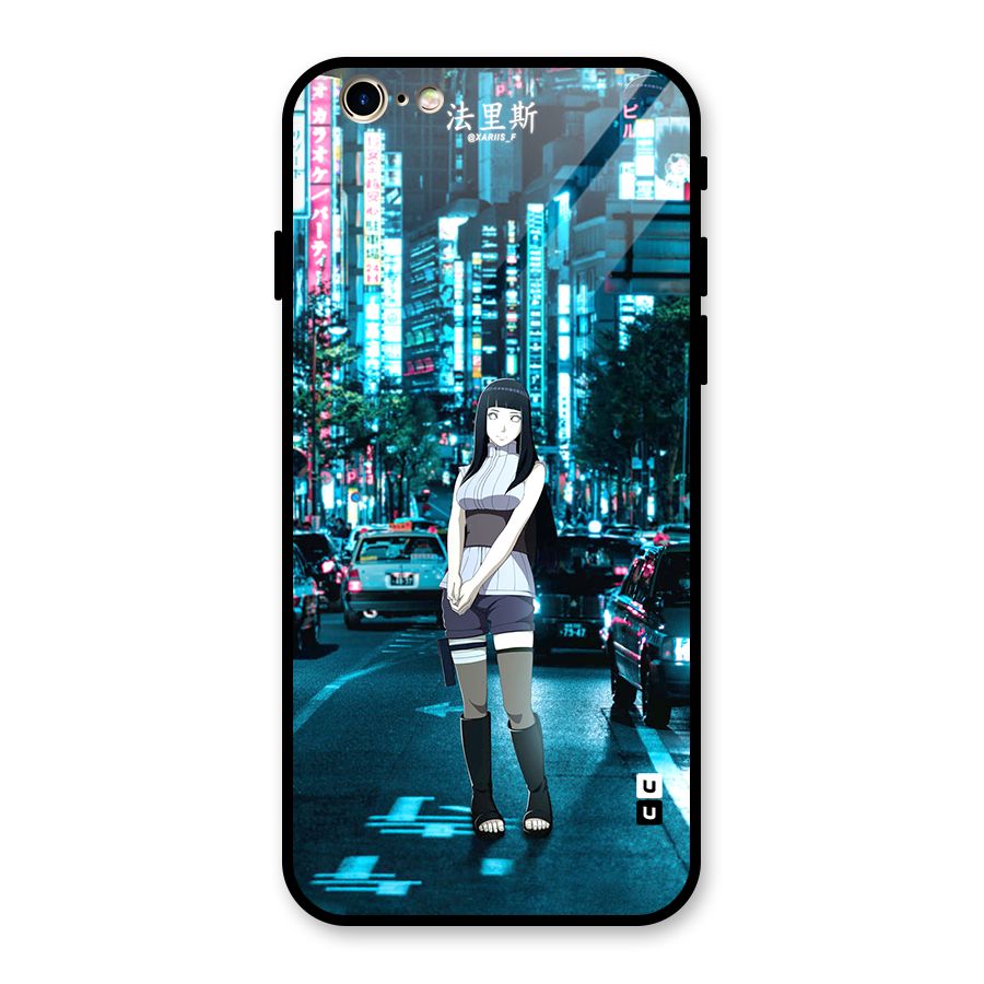 Hinata On Streets Glass Back Case for iPhone 6 6S