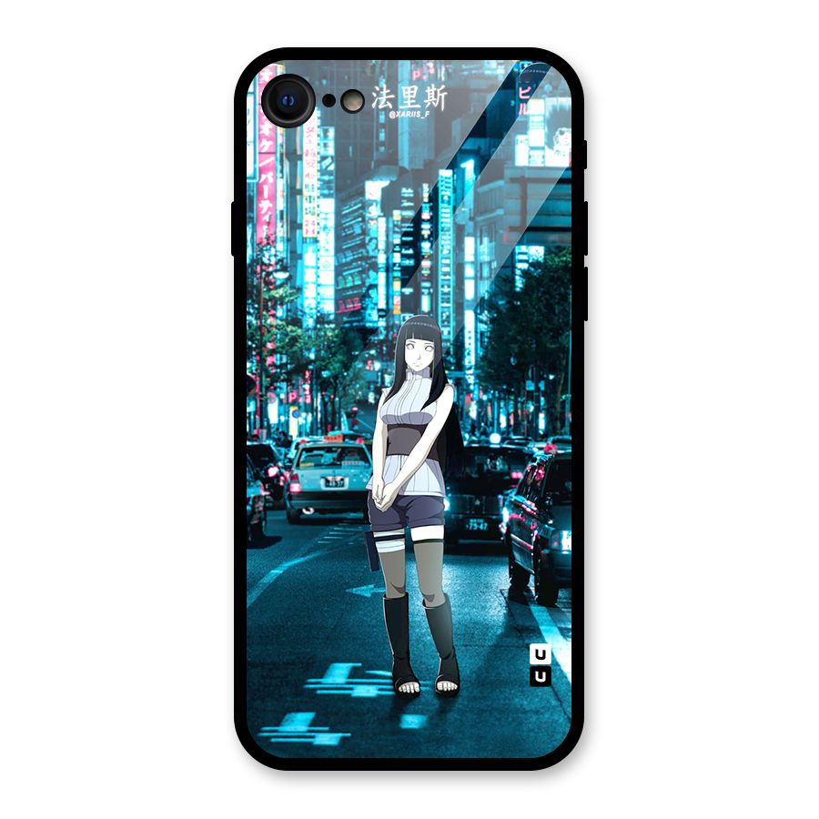 Hinata On Streets Glass Back Case for iPhone 7