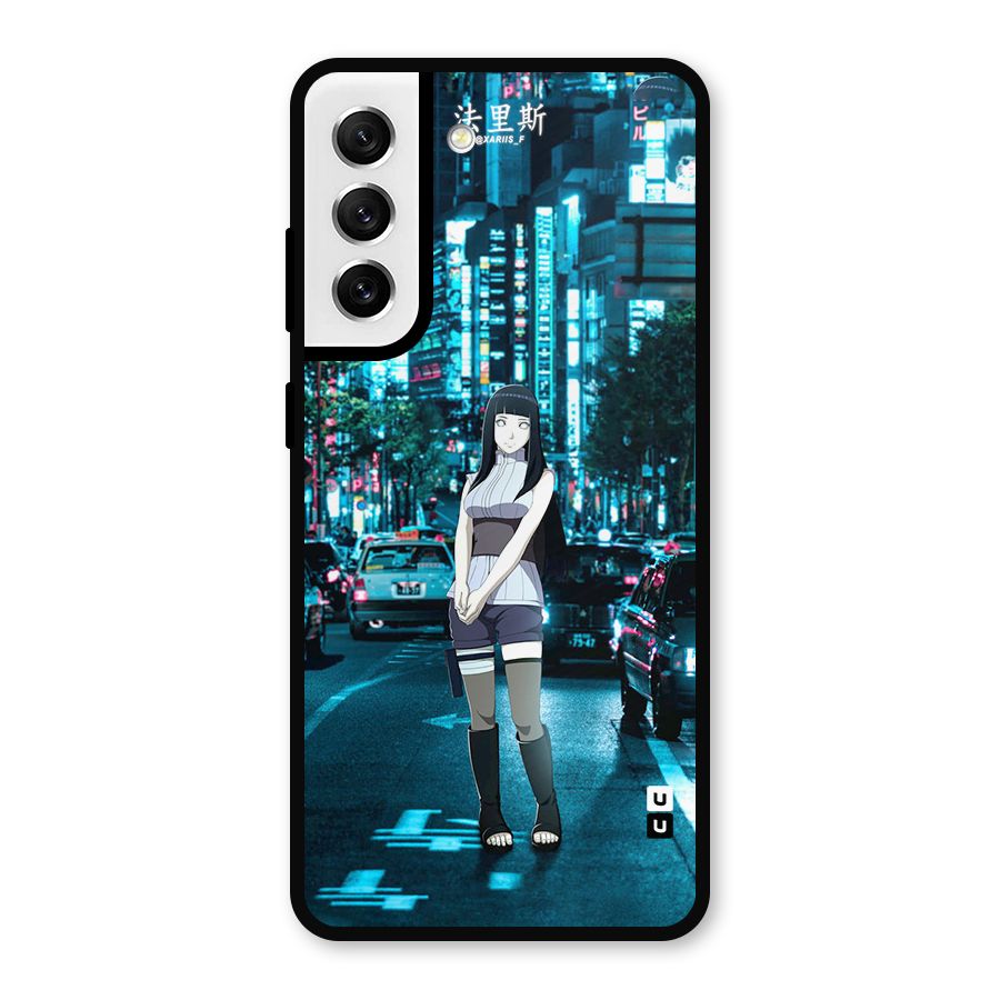 Hinata On Streets Metal Back Case for Galaxy S21 FE 5G