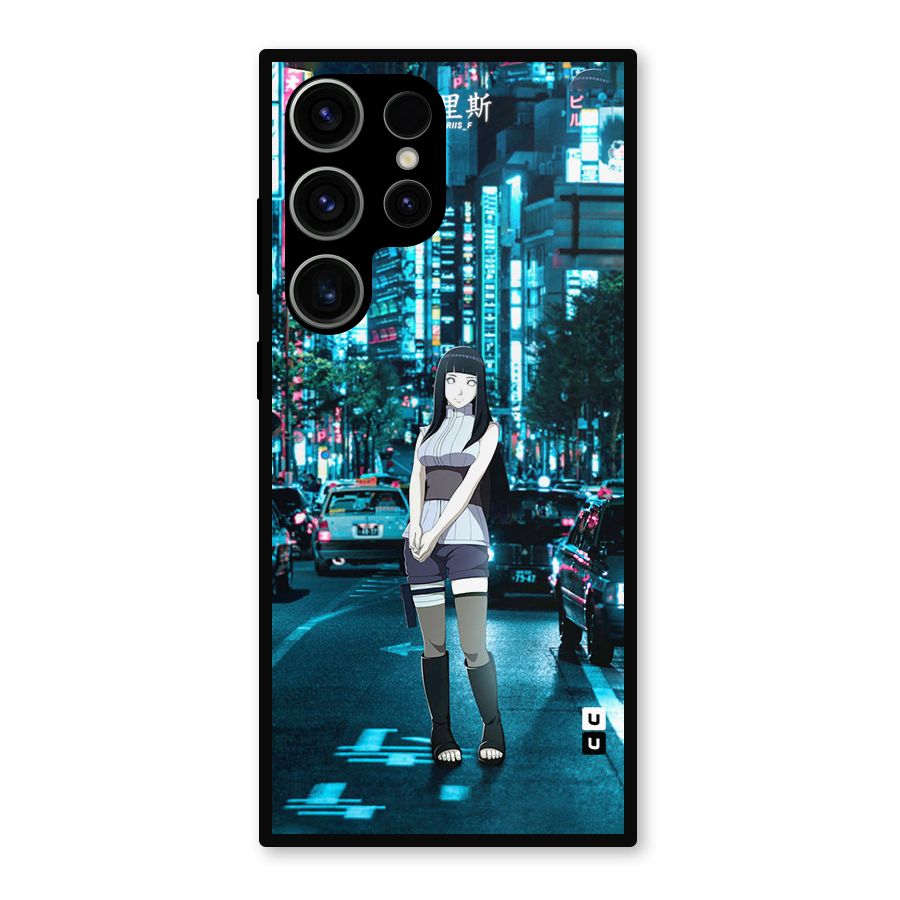 Hinata On Streets Metal Back Case for Galaxy S23 Ultra