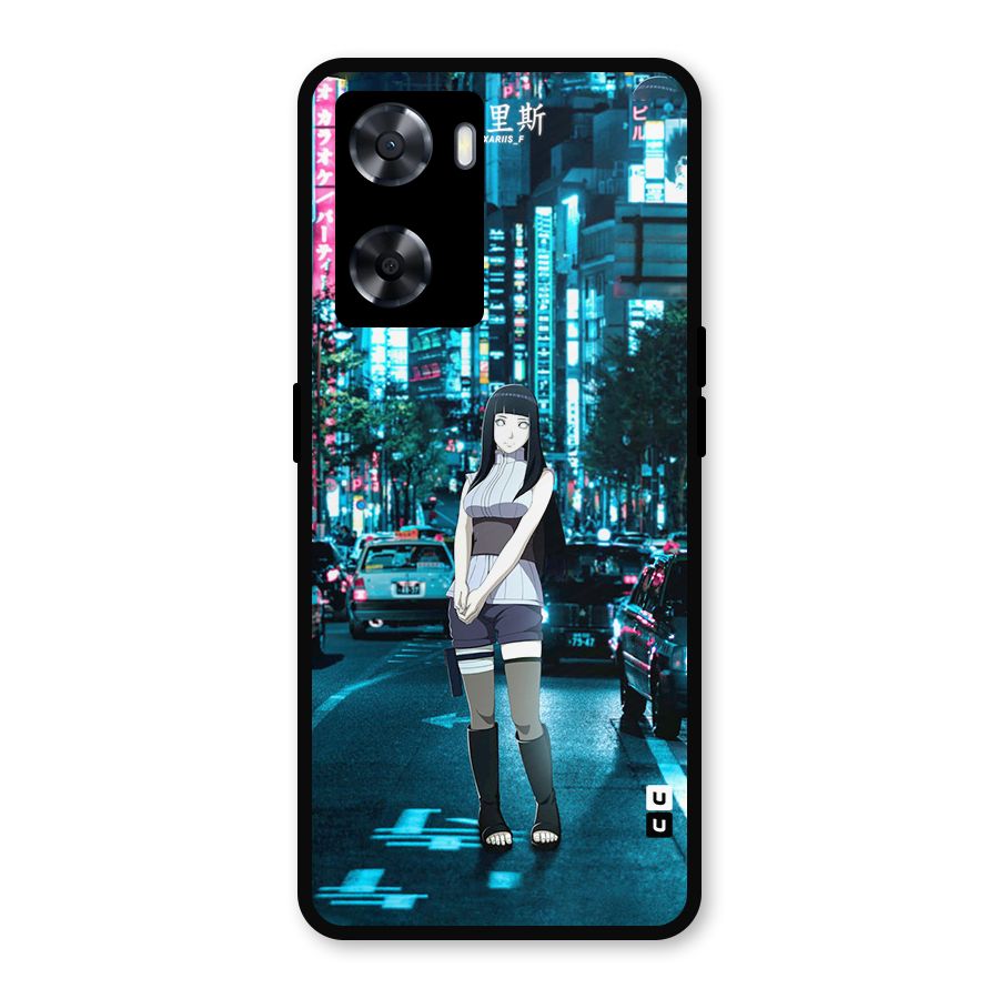 Hinata On Streets Metal Back Case for OnePlus Nord N20 SE