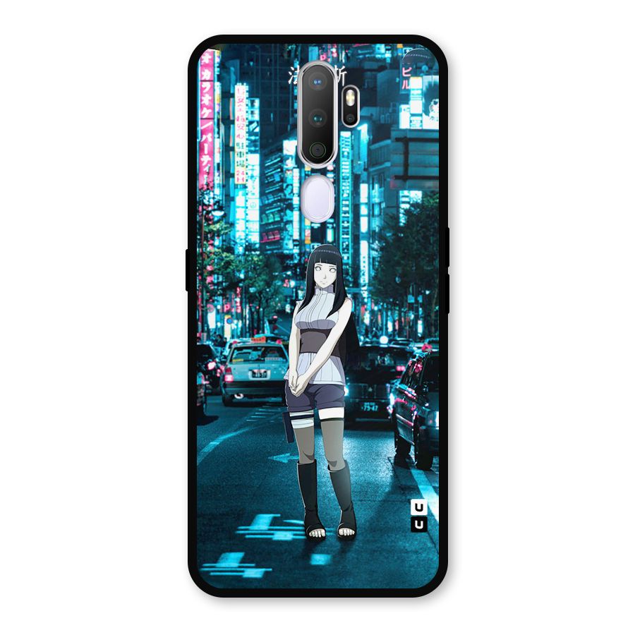 Hinata On Streets Metal Back Case for Oppo A9 (2020)