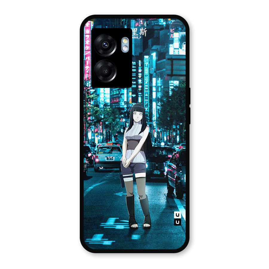 Hinata On Streets Metal Back Case for Oppo K10 (5G)