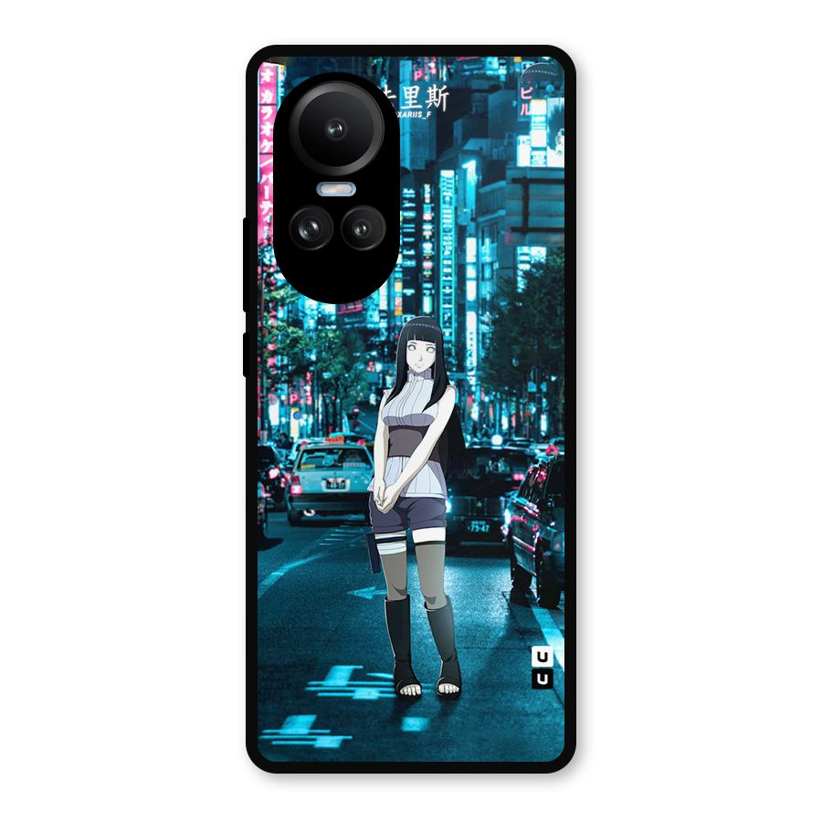 Hinata On Streets Metal Back Case for Oppo Reno10 Pro