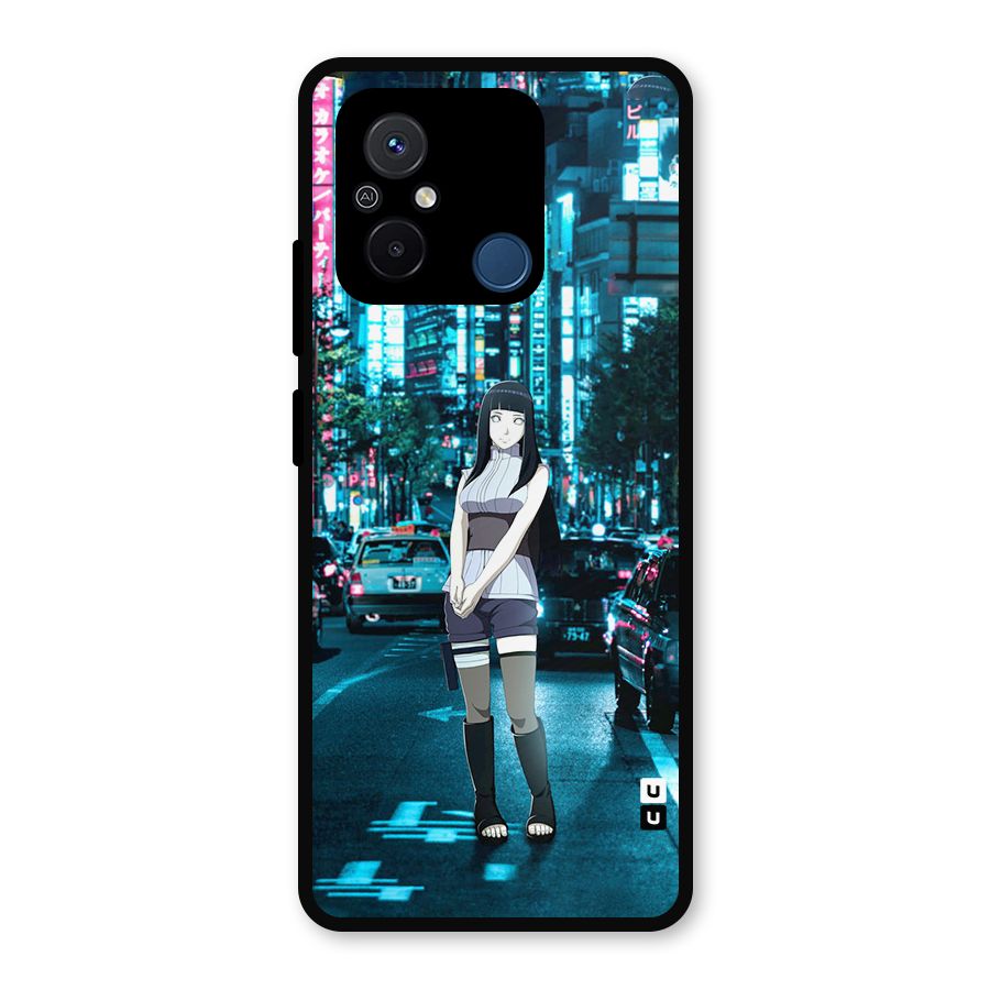 Hinata On Streets Metal Back Case for Redmi 12C